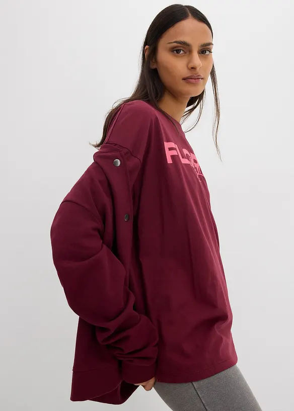 Oversize T-Shirt aus reiner Bio-Baumwolle, bonprix