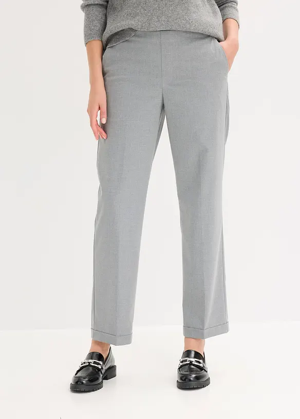 Schlupfhose mit Umschlag, bonprix