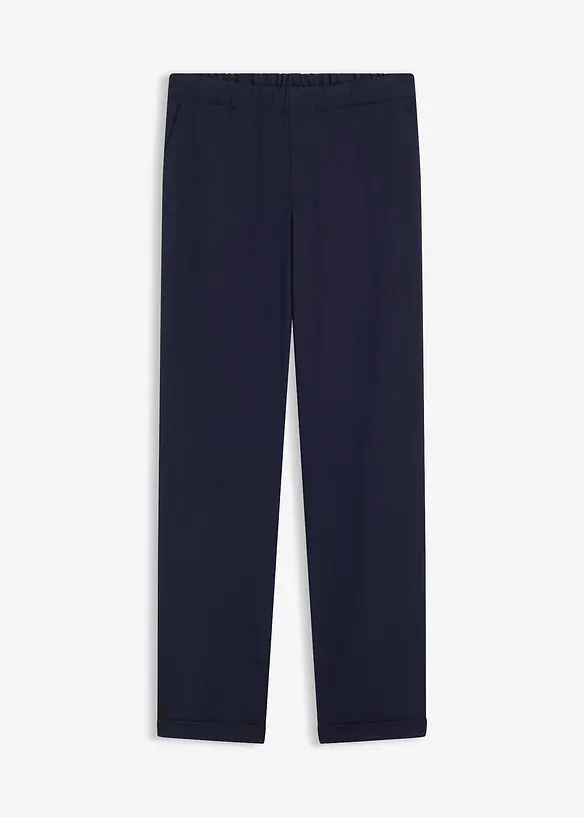 Schlupfhose mit Umschlag, bonprix