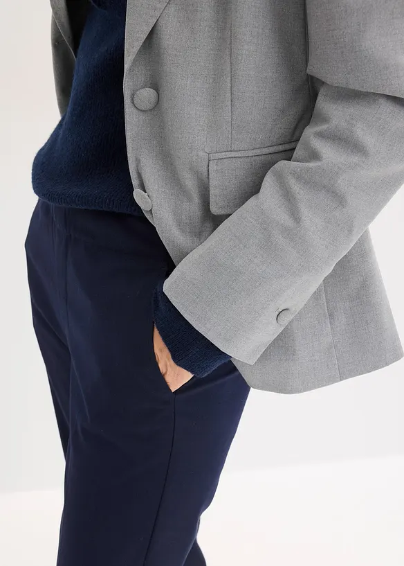 Schlupfhose mit Umschlag, bonprix