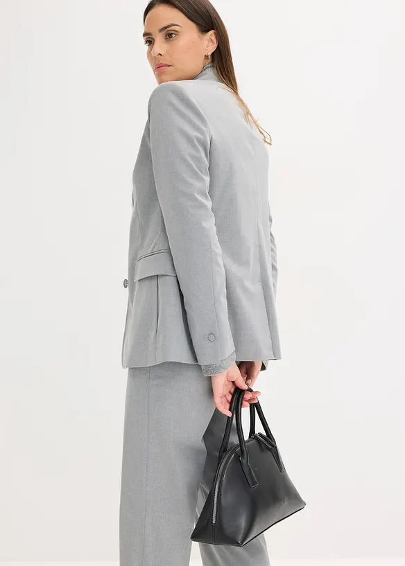Blazer mit dekorativen Handstich Details, bonprix