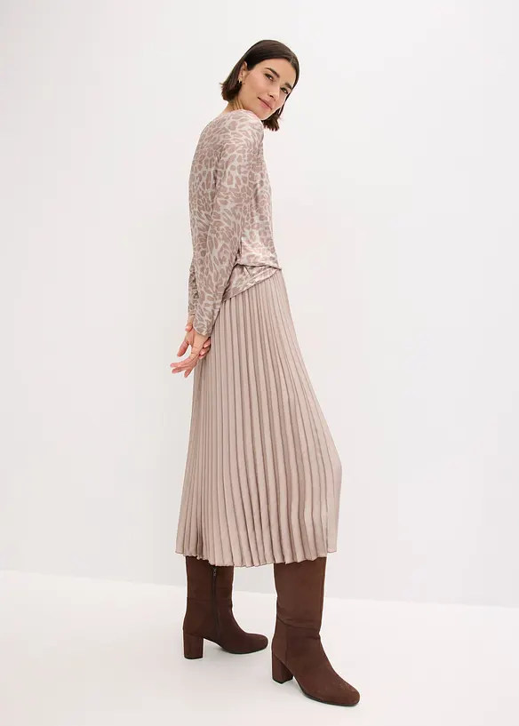 Leo-Shirt mit Glanzdruck, bonprix