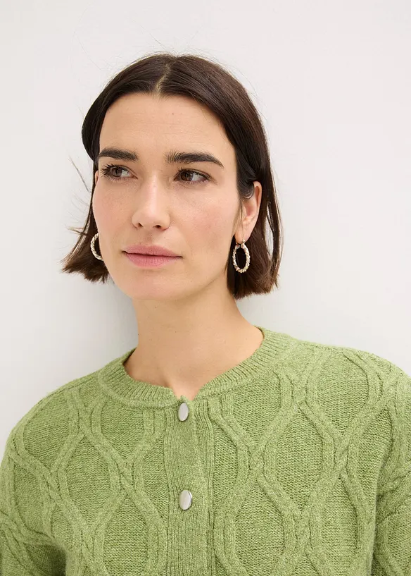 Bomberjacke mit Wollanteil, bonprix