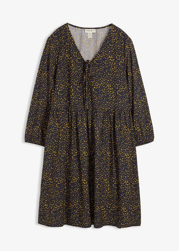 Tunika-Kleid aus fließender Vikose, bonprix