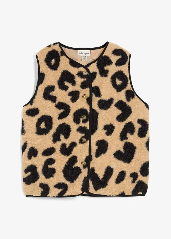 Gilet sans manches en sherpa, bonprix