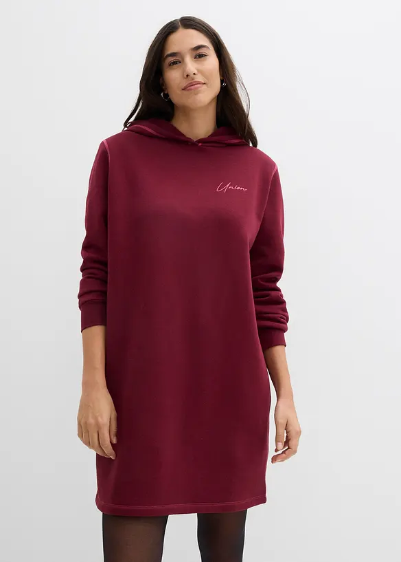 Sweatkleid aus Baumwoll-Mix, bonprix