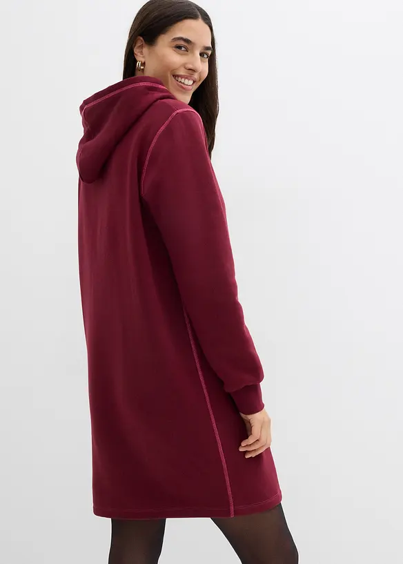 Sweatkleid aus Baumwoll-Mix, bonprix