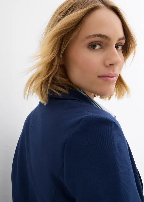 Sweatblazer mit fließender Viskose, bonprix