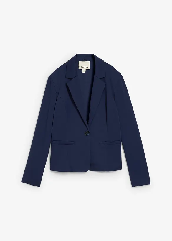 Sweatblazer mit fließender Viskose, bonprix