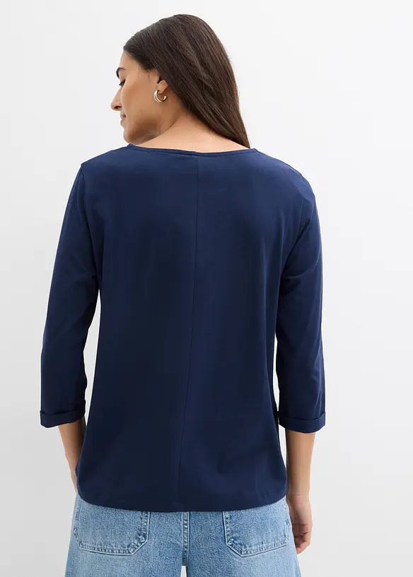 Shirt aus reiner Baumwolle, bonprix