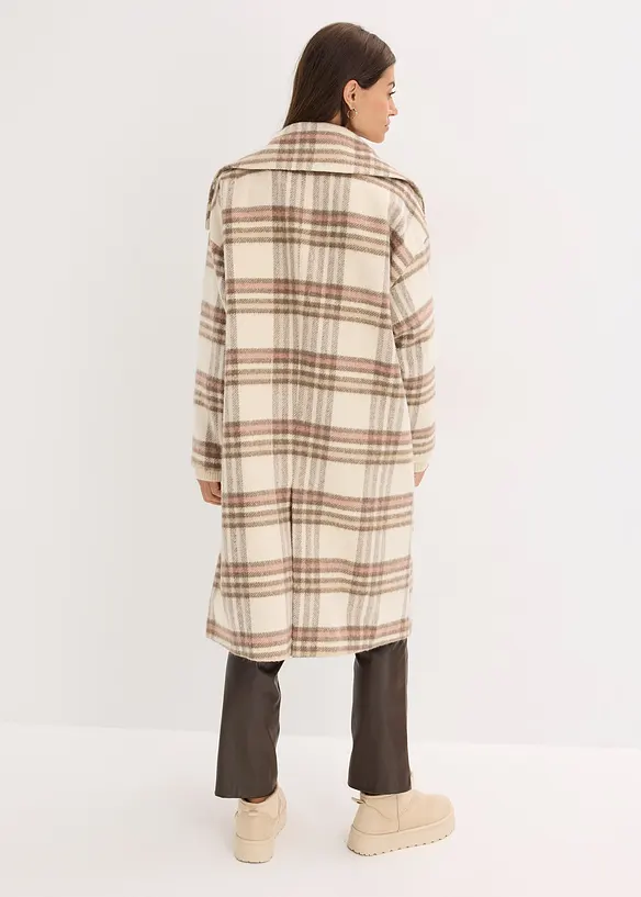 Oversize-Mantel aus weichem Woll-Mix, bonprix