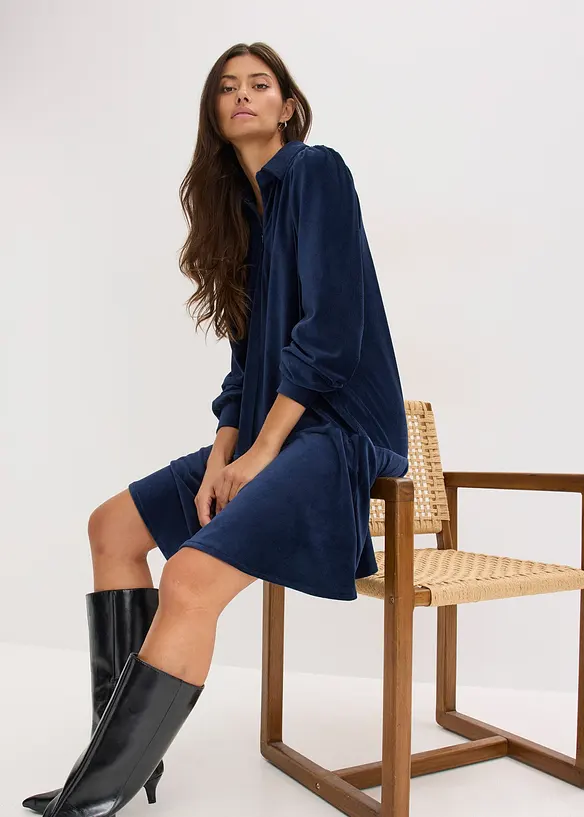 Kurzes Cord-Kleid, bonprix