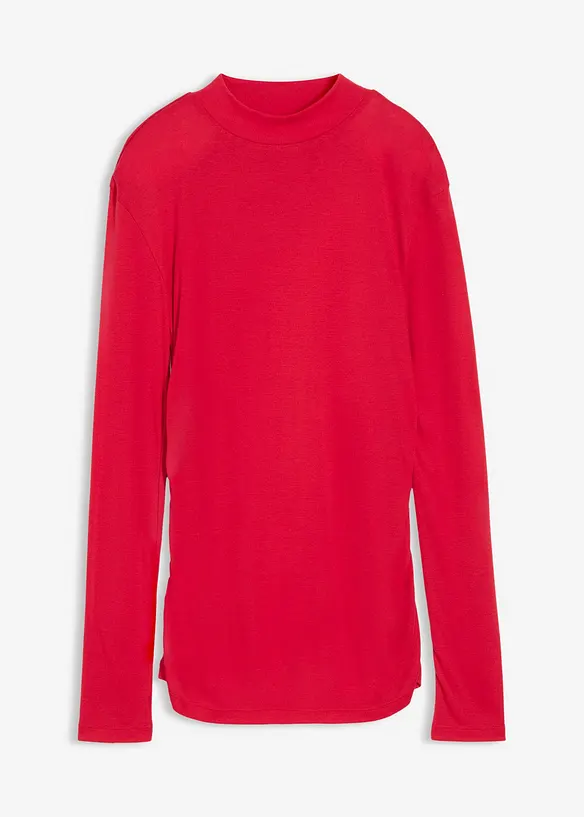 Rippshirt mit Raffung, bonprix
