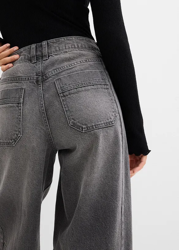 Ballon-Jeans Mid Waist, bonprix