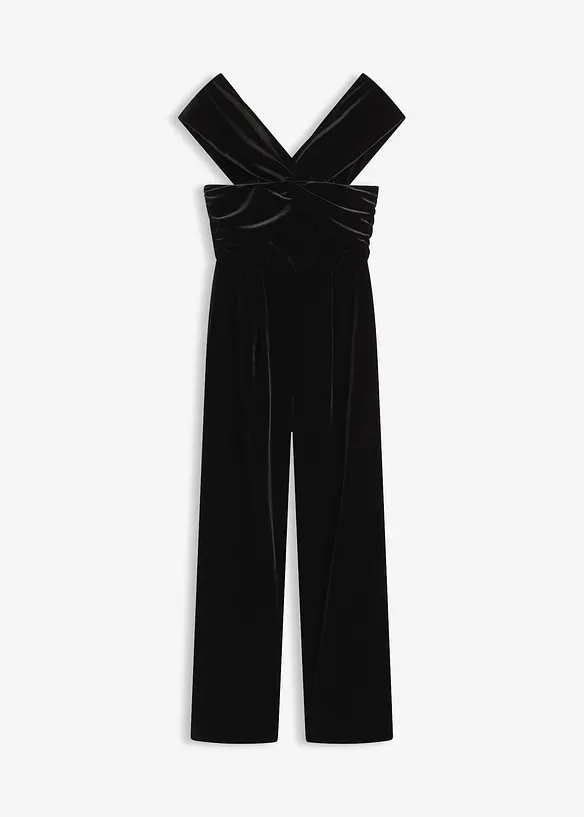 Combinaison en jersey velours fluide, bonprix