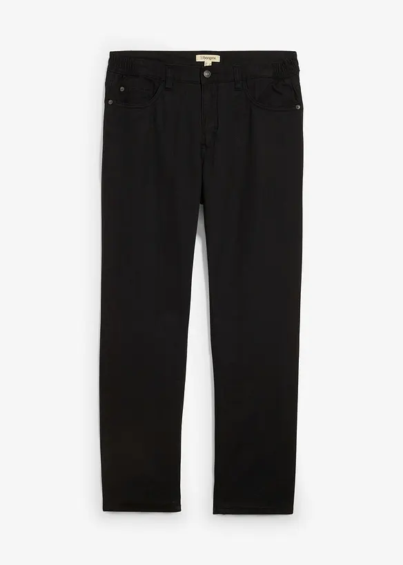 Relaxed Fit Thermohose mit Komfortbund, Straight, bonprix