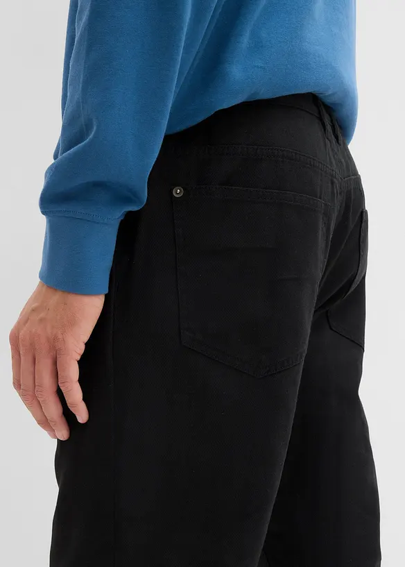 Relaxed Fit Thermohose mit Komfortbund, Straight, bonprix