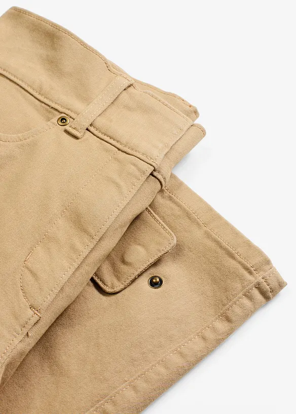 Twillhose mit hohem Bund, bonprix