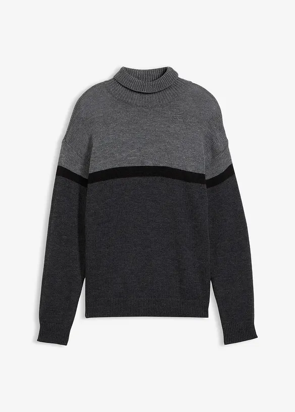 Pull col roulé, bonprix