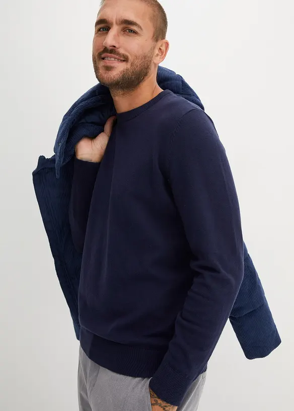 Pull en fine maille Regular, bonprix