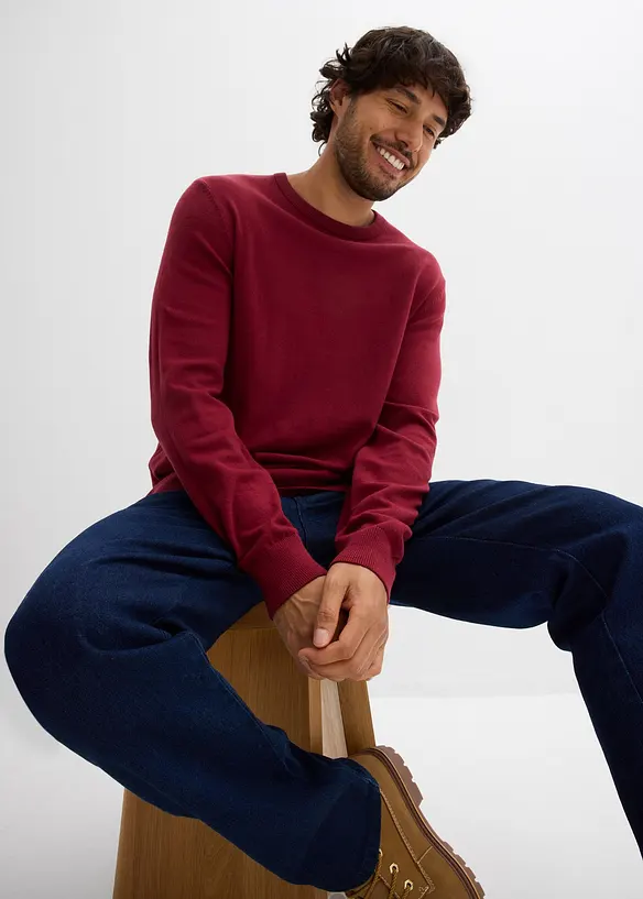 Pull en fine maille Regular, bonprix