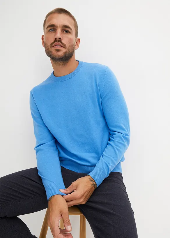Pull en fine maille Regular, bonprix