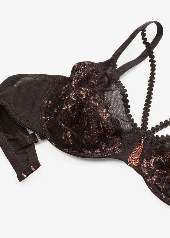 Soutien-gorge à armatures et fil brillant, bonprix
