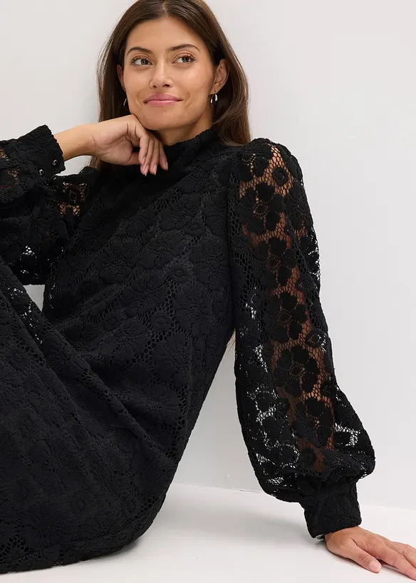Minikleid aus Spitze, bonprix