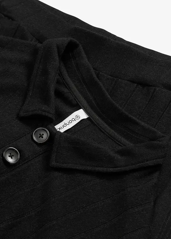 Weit geschnittener Loungewear Hausanzug aus weicher Rippe, bonprix