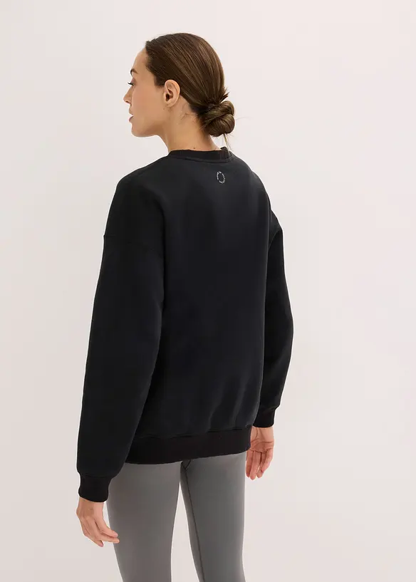 Thermo Oversized Funktions-Sweatshirt, schnelltrocknend, bonprix