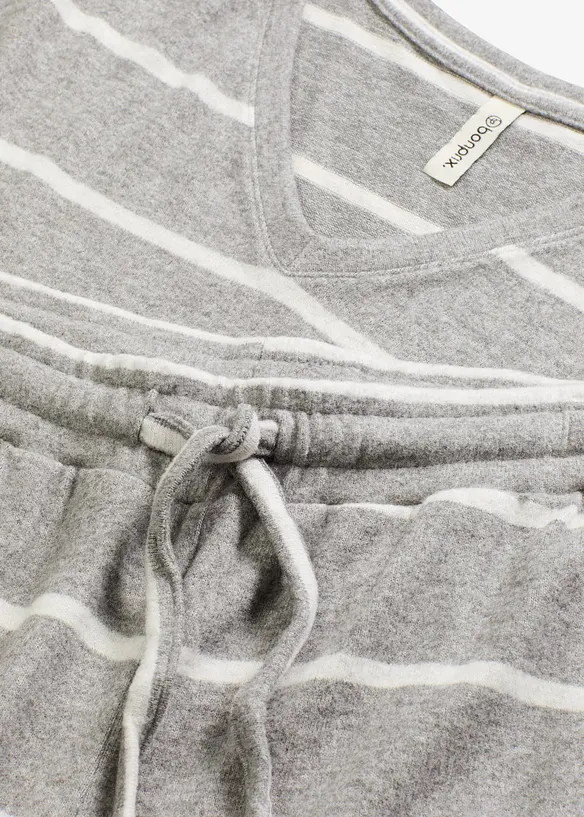 Loungewear Hausanzug aus weichem Material, oversized, bonprix