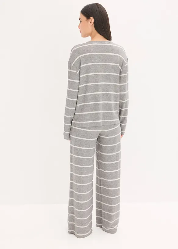 Loungewear Hausanzug aus weichem Material, oversized, bonprix