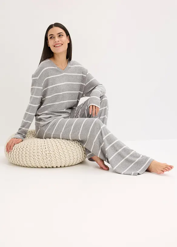 Loungewear Hausanzug aus weichem Material, oversized, bonprix