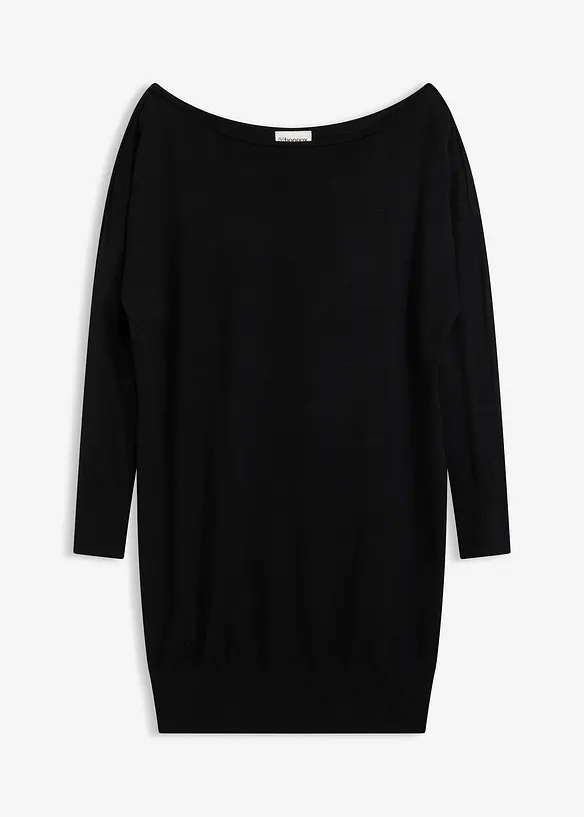 One-Shoulder-Strickkleid, bonprix