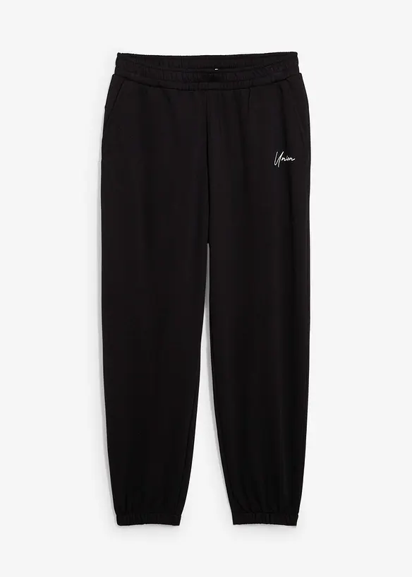 Jogginghose aus reiner Baumwolle, Loose Fit, bonprix