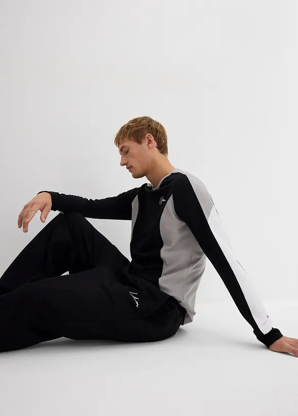 Jogginghose aus reiner Baumwolle, Loose Fit, bonprix