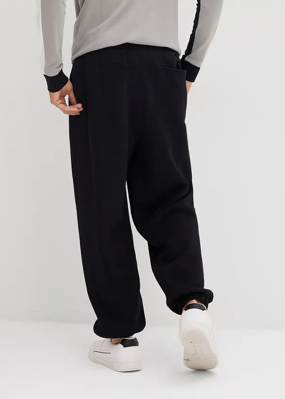 Jogginghose aus reiner Baumwolle, Loose Fit, bonprix