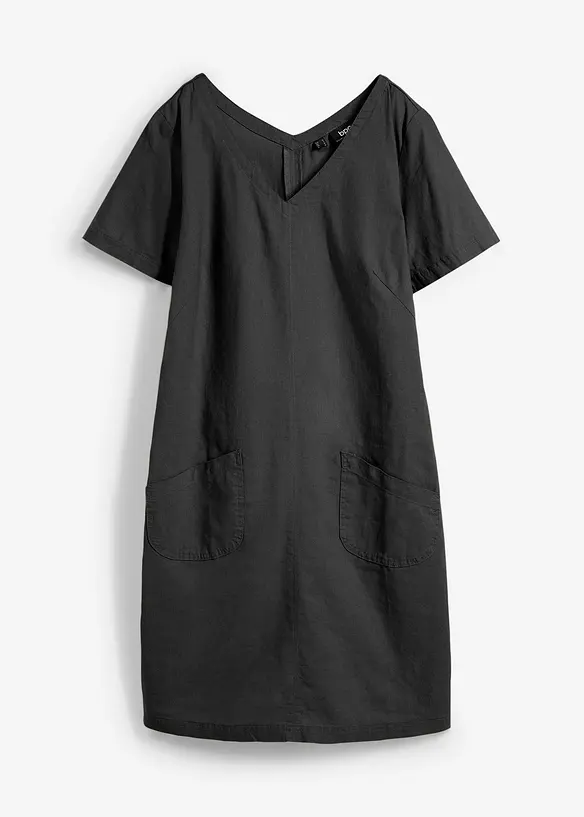 Minikleid mit Leinen, bonprix