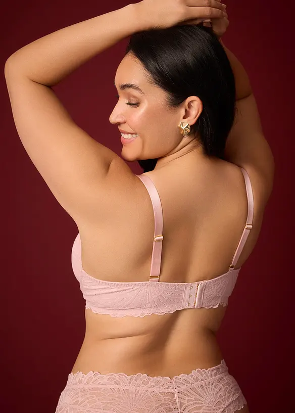 Soutien-gorge à coques en dentelle, bonprix