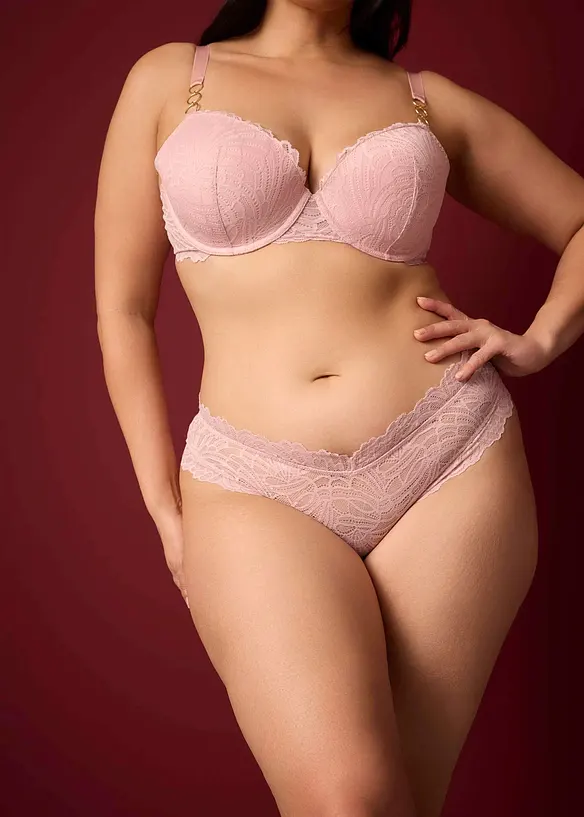 Slip brésilien en dentelle, bonprix