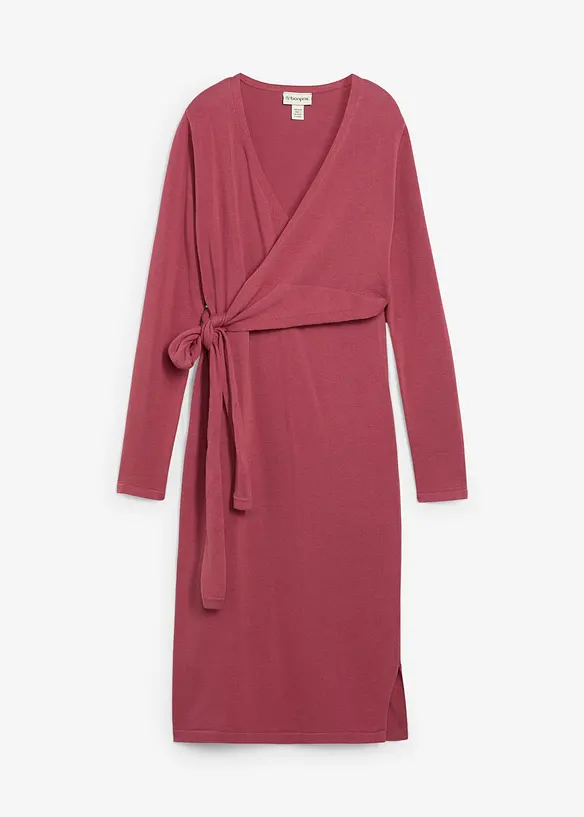 Wickelkleid für die Schwangerschaft und danach aus reiner Baumwolle, bonprix
