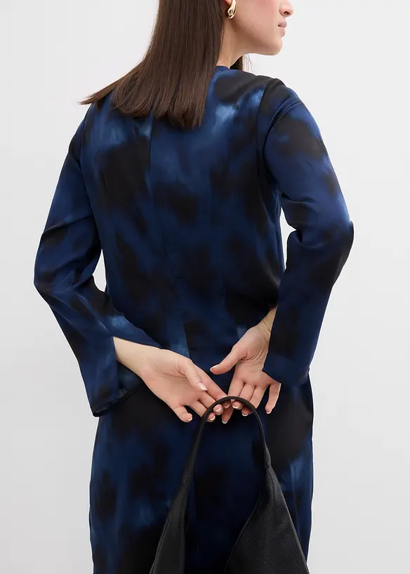 Midikleid aus Satin, bonprix