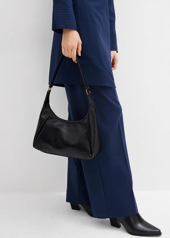 Minikleid aus strukturiertem Material, bonprix