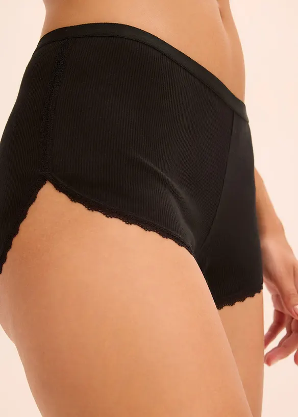 Lot de 3 boxers femme coton, bonprix