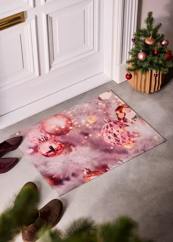 Fußmatte mit weihnachtlichem Design, bonprix