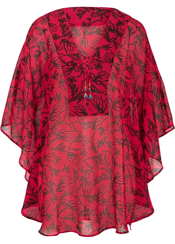 Strandtunika aus leichtem Chiffon, bonprix