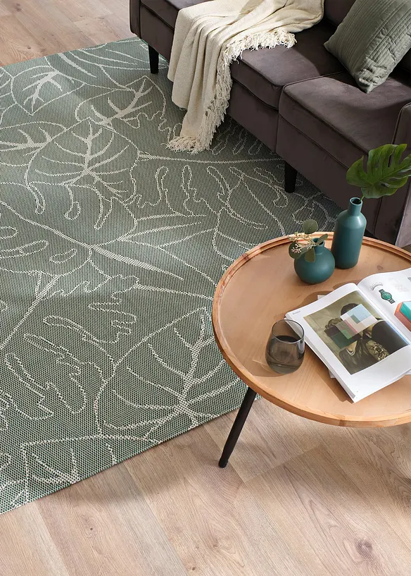 Tapis intérieur et extérieur à motif floral, bonprix
