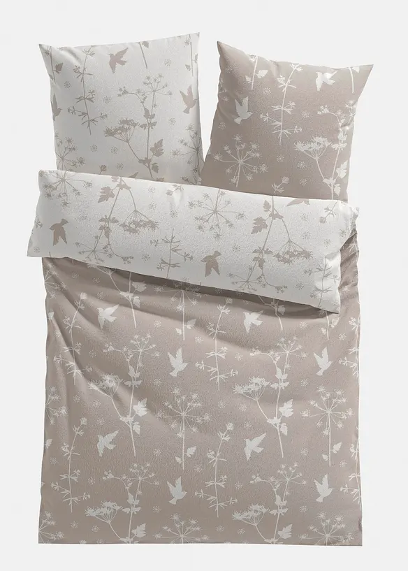 Parure de lit réversible à motif floral, bonprix