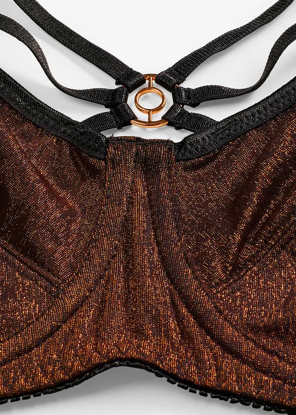 Minimizer-BH aus glitzerndem Material, bonprix
