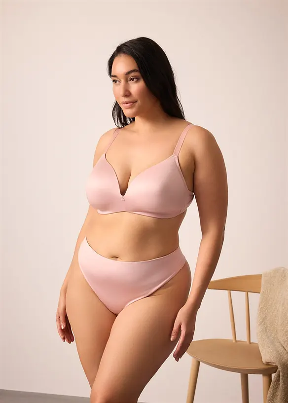 Highwaist String mit Glanzeffekt (2er Pack), bonprix